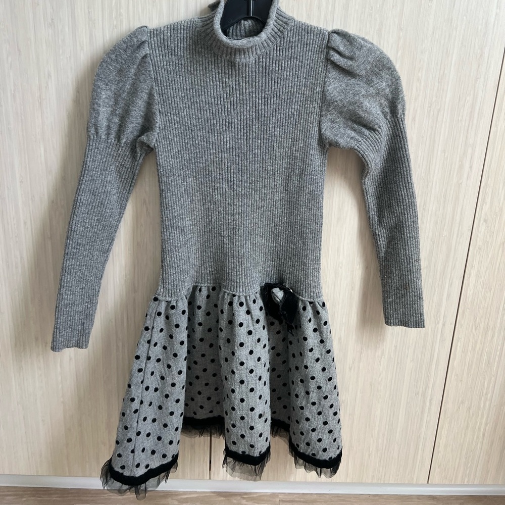 100% Wool girls dress
